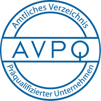 AVPQ – Amtliches Verzeichnis präqualifizierter Unternehmen